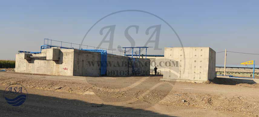 تصفیه فاضلاب صنعتی دامداری خانم ناصری منش